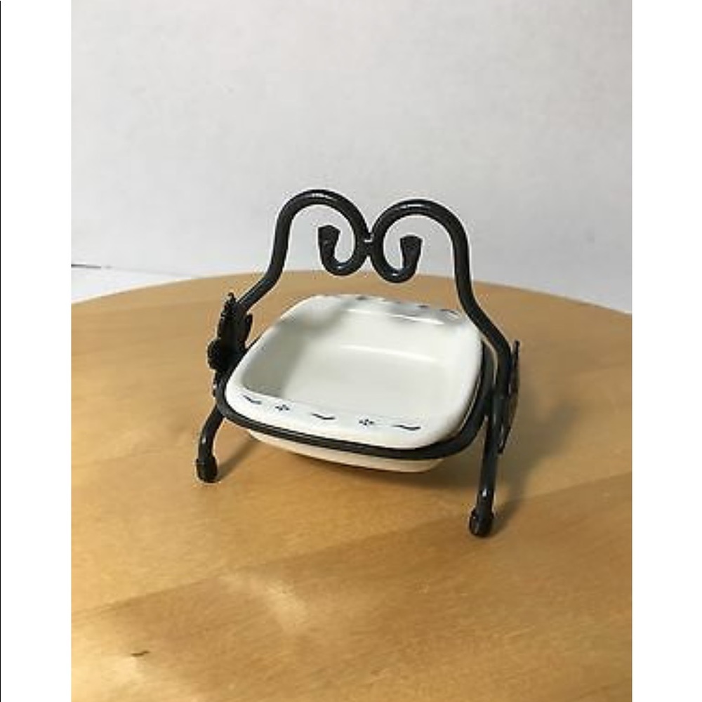Longaberger pottery miniature 8x8 baking dish.